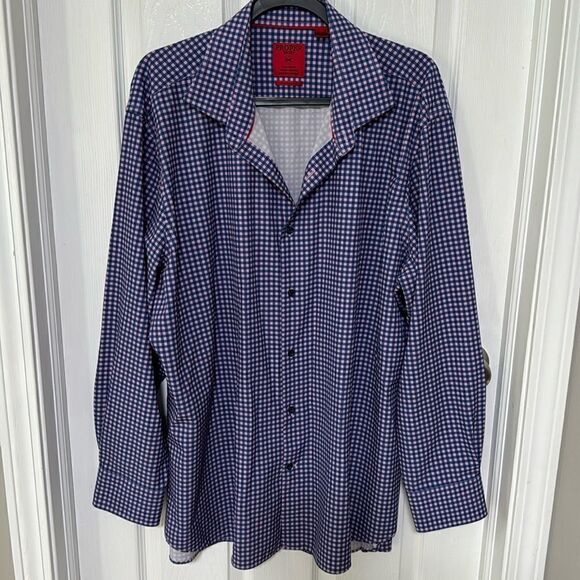 PROPER SPORT CHECK STRETCH SHIRT. - Picture 1 of 7
